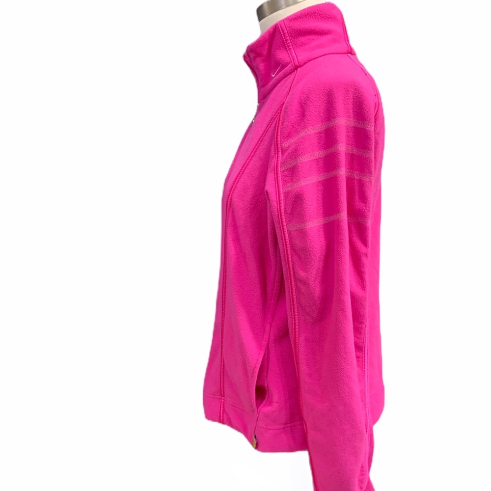 NIKE Mock Neck Full Front ZIP Fleece Jacket - Picture 2 of 6